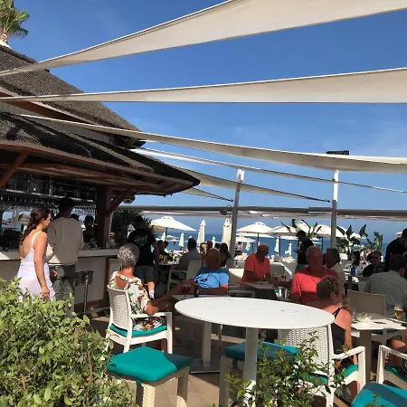 Apartamento Totalmente Reformado Con Piscina Y Jardines Al Lado De La Playa De La Carihuela Torremolinos Esterno foto